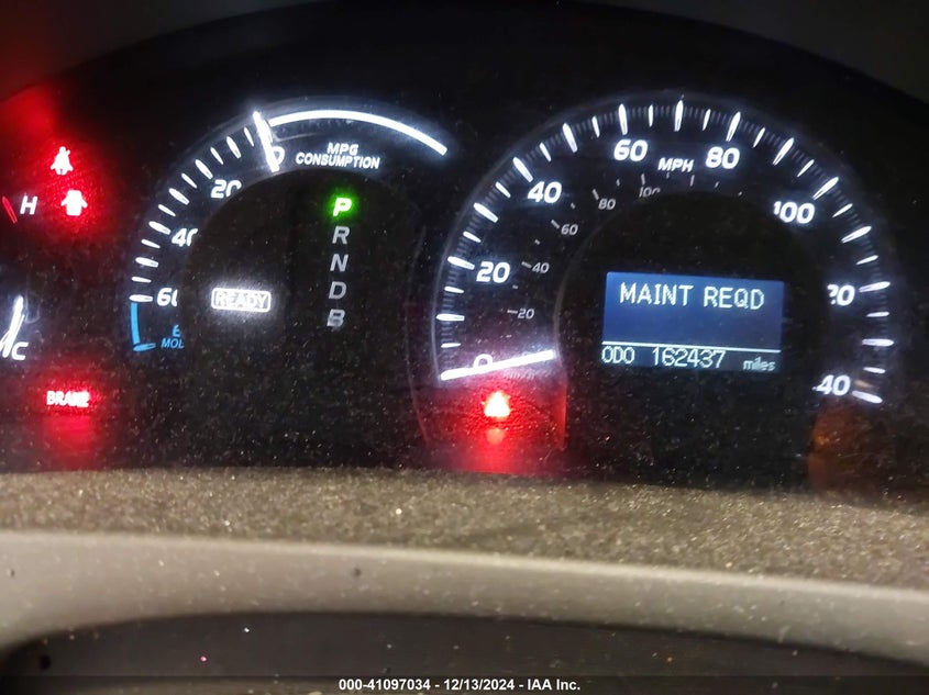 2008 TOYOTA CAMRY HYBRID VIN: 4T1BB46K48U044229
