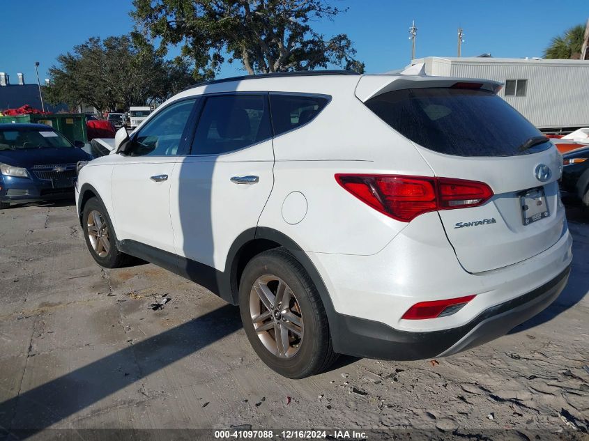 2017 HYUNDAI SANTA FE SPORT 2.4L - 5NMZU3LB6HH011543