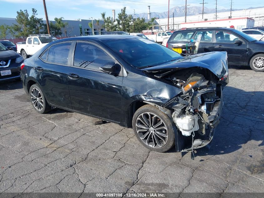 2016 TOYOTA COROLLA