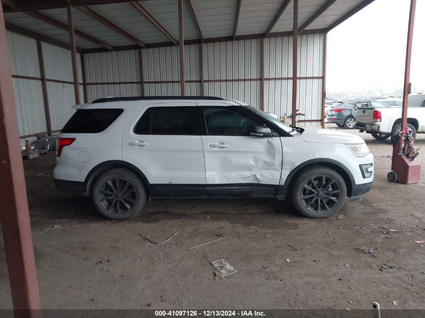 2017 Ford Explorer Xlt VIN: 1FM5K7D8XHGA33384 Lot: 41097126