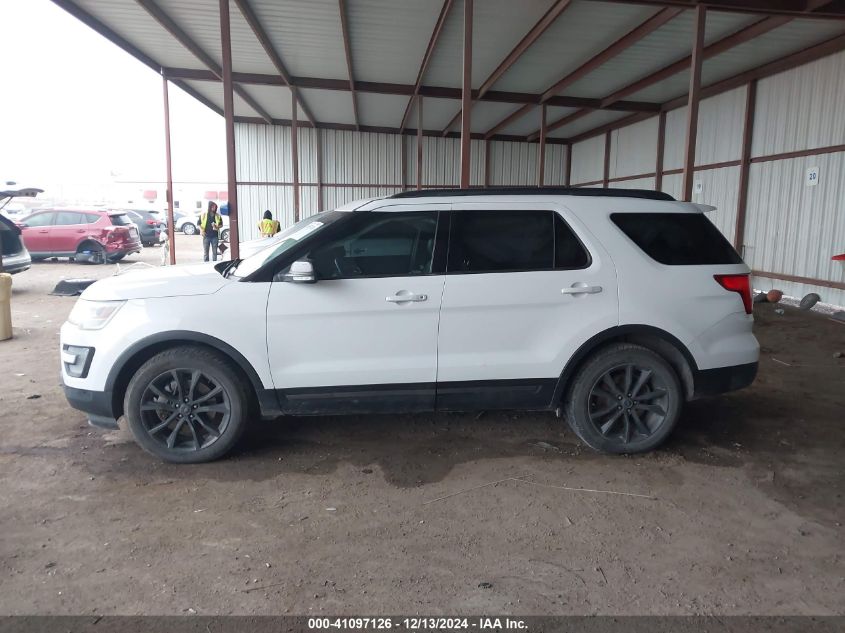 2017 Ford Explorer Xlt VIN: 1FM5K7D8XHGA33384 Lot: 41097126