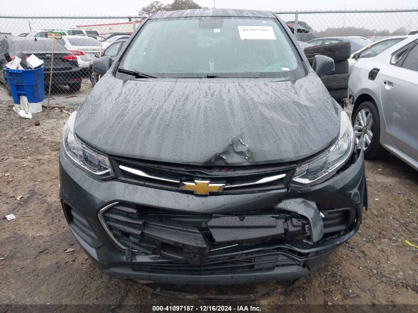 2019 Chevrolet Trax Ls VIN: 3GNCJKSB0KL257516 Lot: 41097187