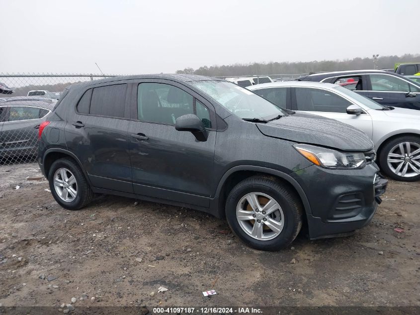 2019 Chevrolet Trax Ls VIN: 3GNCJKSB0KL257516 Lot: 41097187