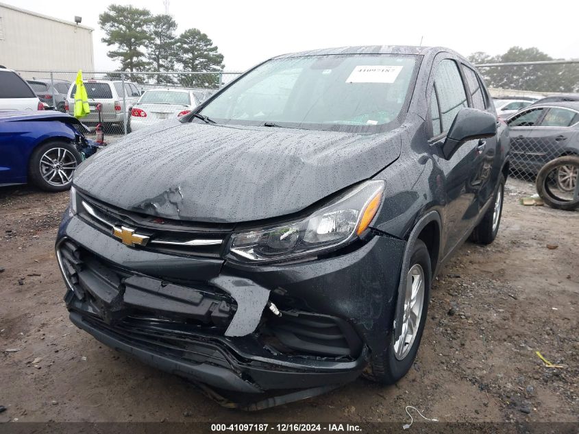 2019 Chevrolet Trax Ls VIN: 3GNCJKSB0KL257516 Lot: 41097187