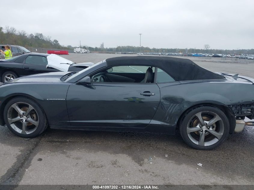 2013 CHEVROLET CAMARO 2LT - 2G1FC3D31D9120496