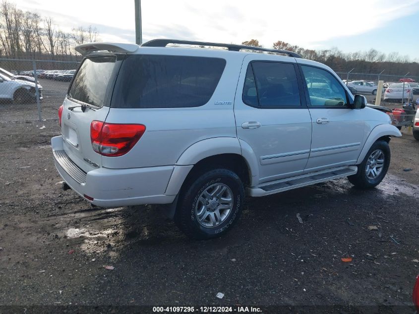 2006 Toyota Sequoia Limited V8 VIN: 5TDBT48A26S266694 Lot: 41097295