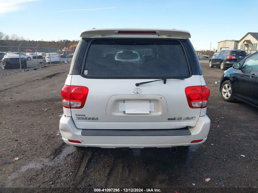 2006 Toyota Sequoia Limited V8 VIN: 5TDBT48A26S266694 Lot: 41097295