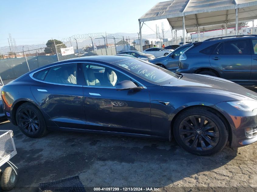 2018 Tesla Model S 100D/75D/P100D VIN: 5YJSA1E24JF291613 Lot: 41097299