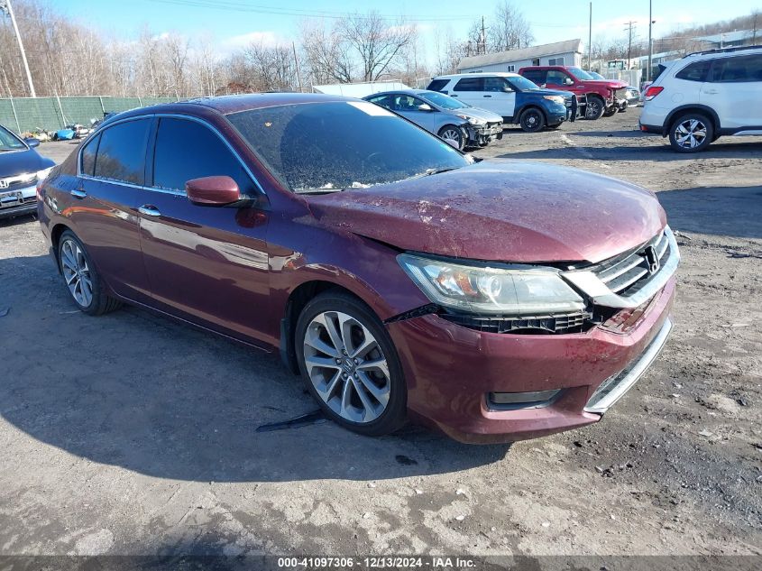 VIN 1HGCR2F59EA252785 2014 Honda Accord, Sport no.1