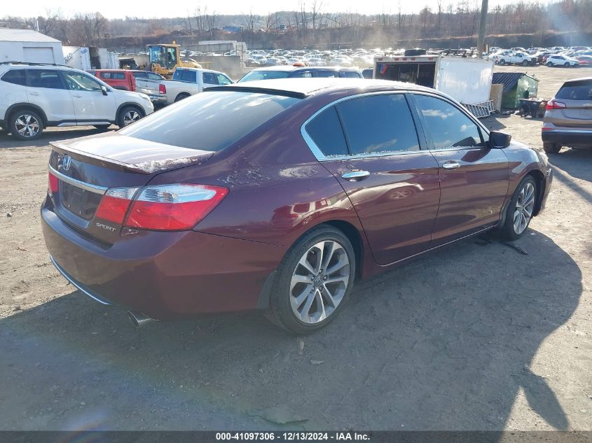 VIN 1HGCR2F59EA252785 2014 Honda Accord, Sport no.4