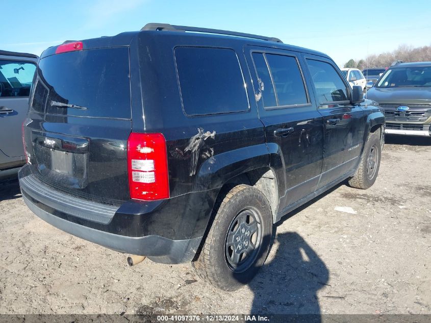 VIN 1C4NJRBB4GD545160 2016 JEEP PATRIOT no.4