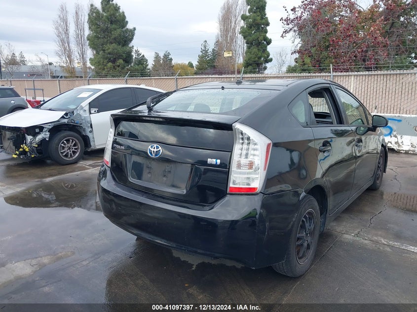 2012 TOYOTA PRIUS VIN: JTDKN3DU6C1522400