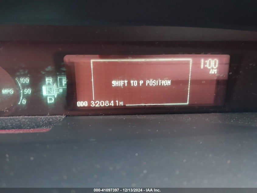 2012 TOYOTA PRIUS VIN: JTDKN3DU6C1522400
