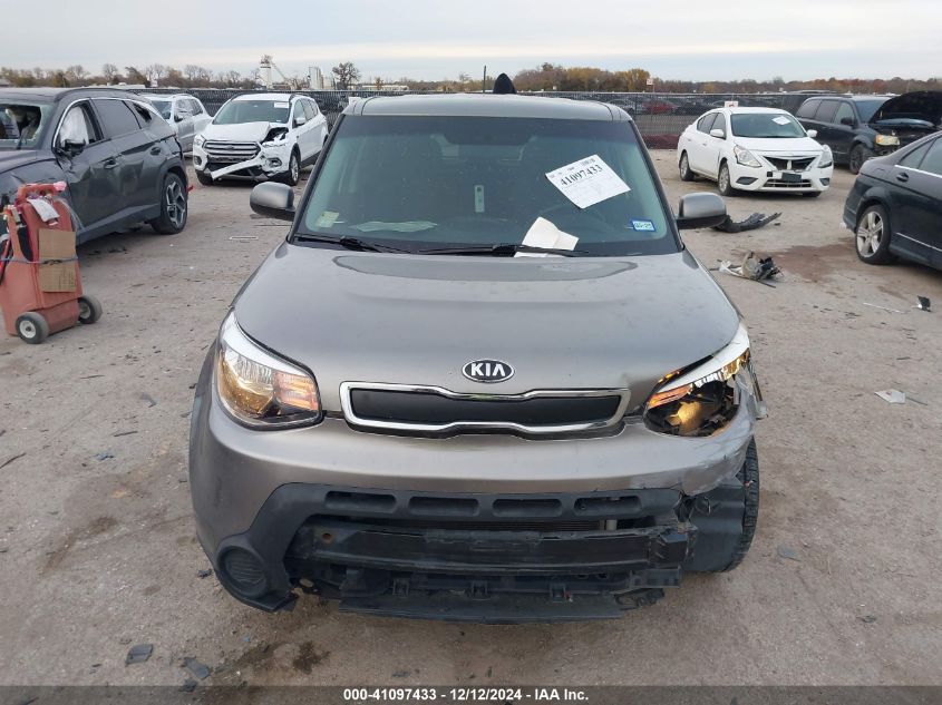 2015 Kia Soul VIN: KNDJN2A26F7172762 Lot: 41097433