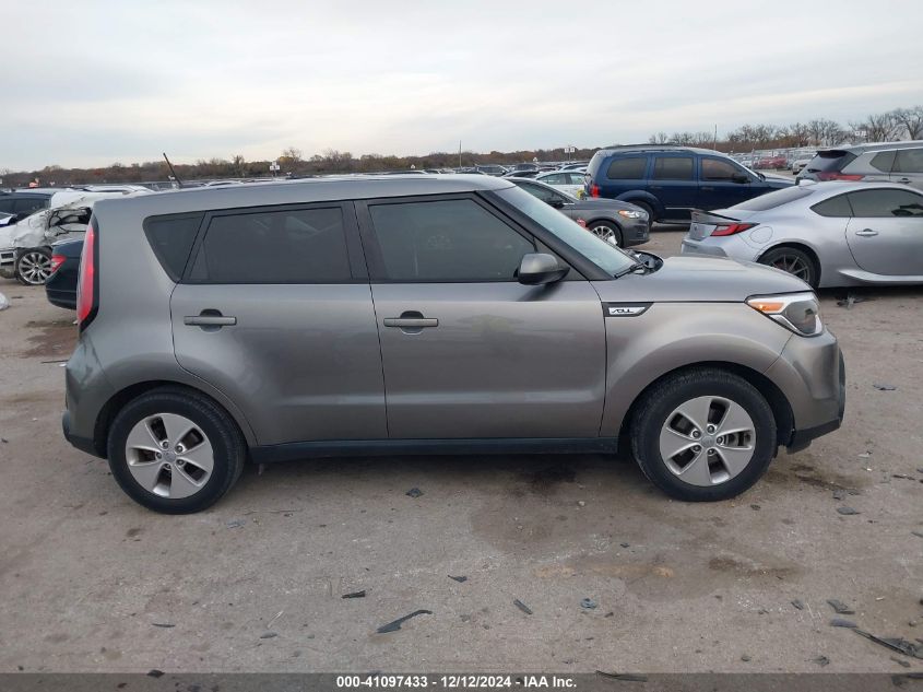 2015 Kia Soul VIN: KNDJN2A26F7172762 Lot: 41097433