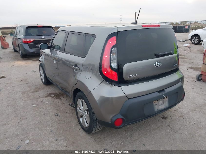 VIN KNDJN2A26F7172762 2015 KIA Soul no.3