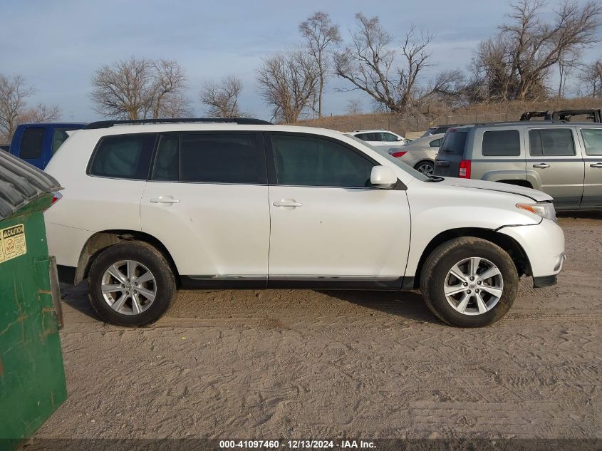 2012 Toyota Highlander Se V6 VIN: 5TDBK3EH8CS106636 Lot: 41097460