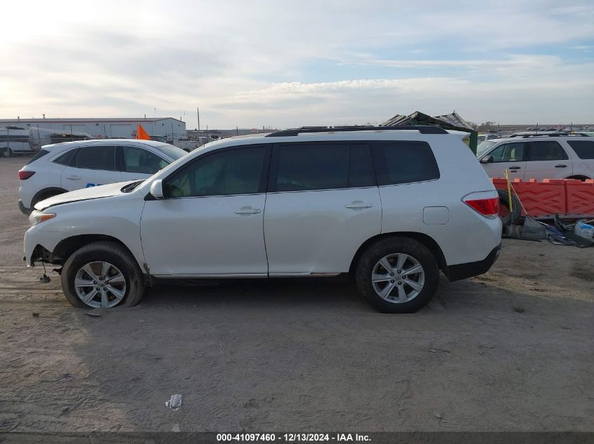 2012 Toyota Highlander Se V6 VIN: 5TDBK3EH8CS106636 Lot: 41097460