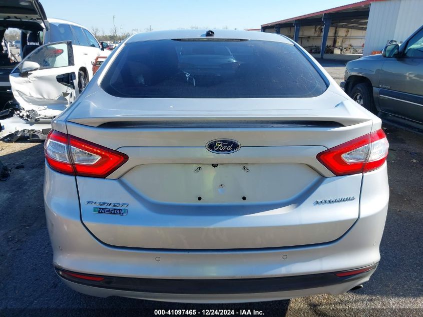 VIN 3FA6P0SUXDR285145 2013 FORD FUSION ENERGI no.16