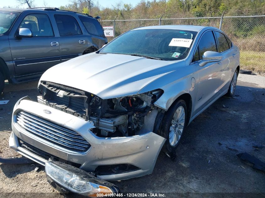 VIN 3FA6P0SUXDR285145 2013 FORD FUSION ENERGI no.2