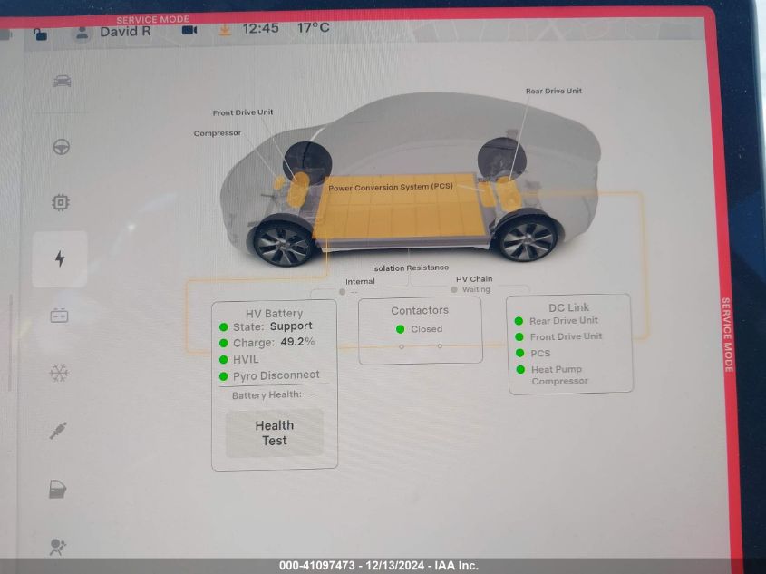 2023 Tesla Model Y Awd/Long Range Dual Motor All-Wheel Drive VIN: 7SAYGAEE6PF892570 Lot: 41097473