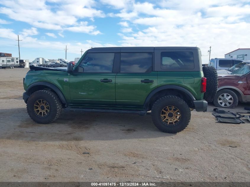 2022 Ford Bronco Big Bend VIN: 1FMEE5BP2NLB60347 Lot: 41097475