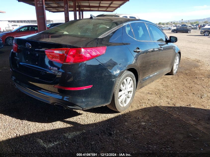 VIN 5XXGN4A73FG416392 2015 KIA Optima, EX no.4