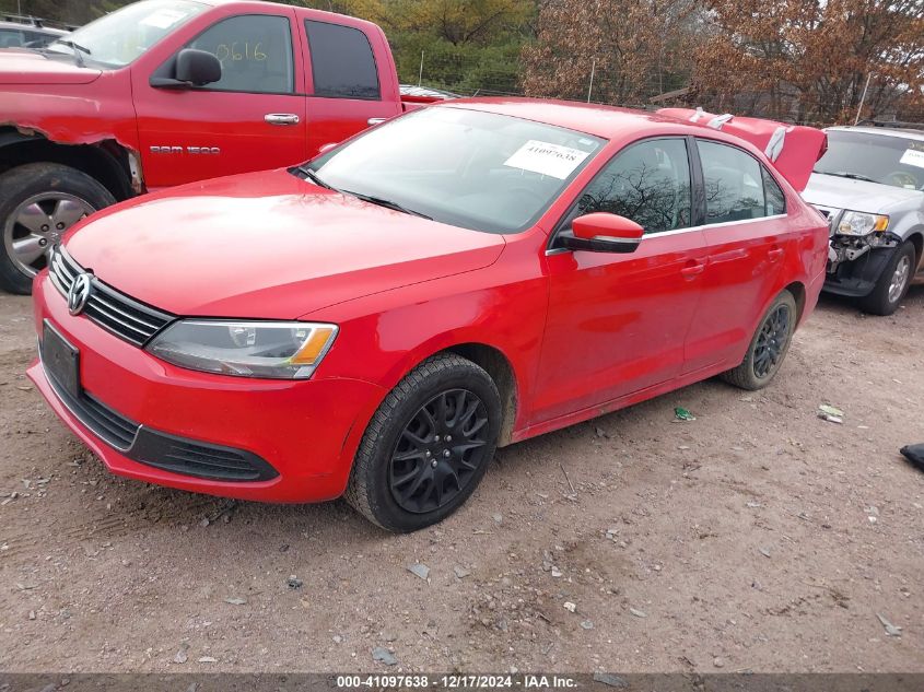 VIN 3VWDX7AJ3DM253522 2013 Volkswagen Jetta, 2.5L Se no.2