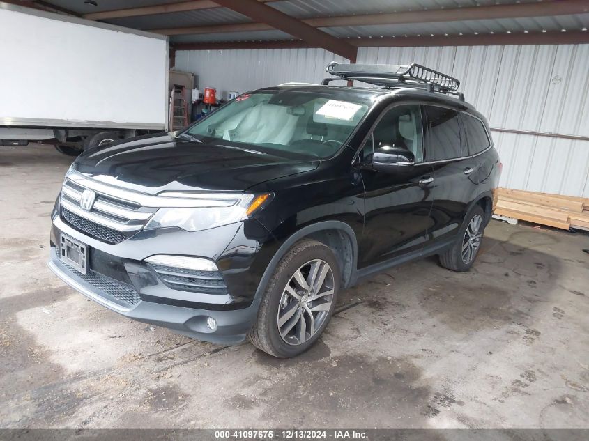 VIN 5FNYF6H96HB017678 2017 HONDA PILOT no.2