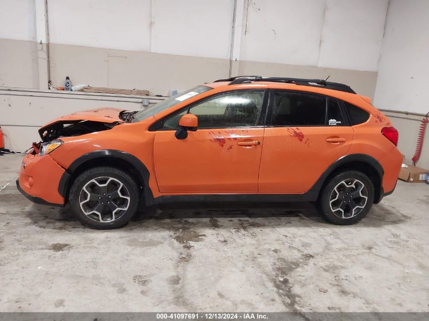 2014 Subaru Xv Crosstrek 2.0I Premium VIN: JF2GPACC3E9209632 Lot: 41097691