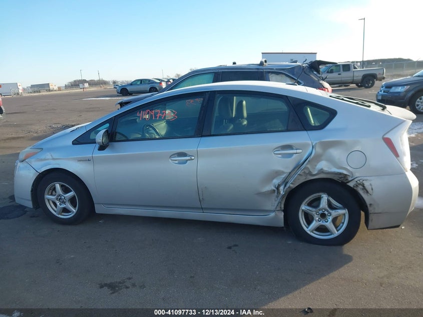 2010 TOYOTA PRIUS VIN: JTDKN3DUXA5063149