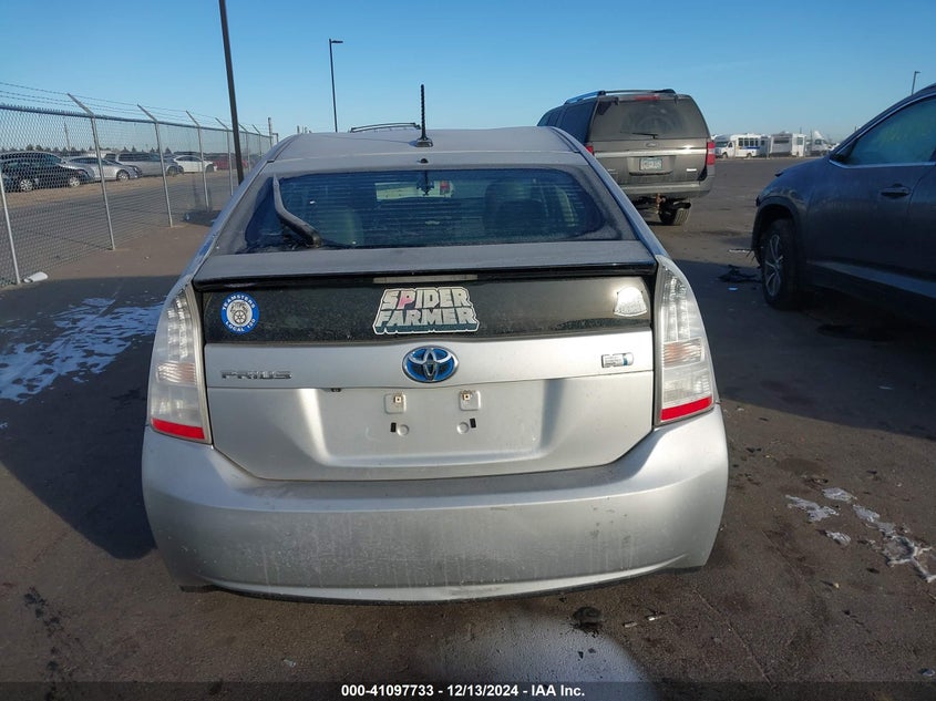 2010 TOYOTA PRIUS VIN: JTDKN3DUXA5063149