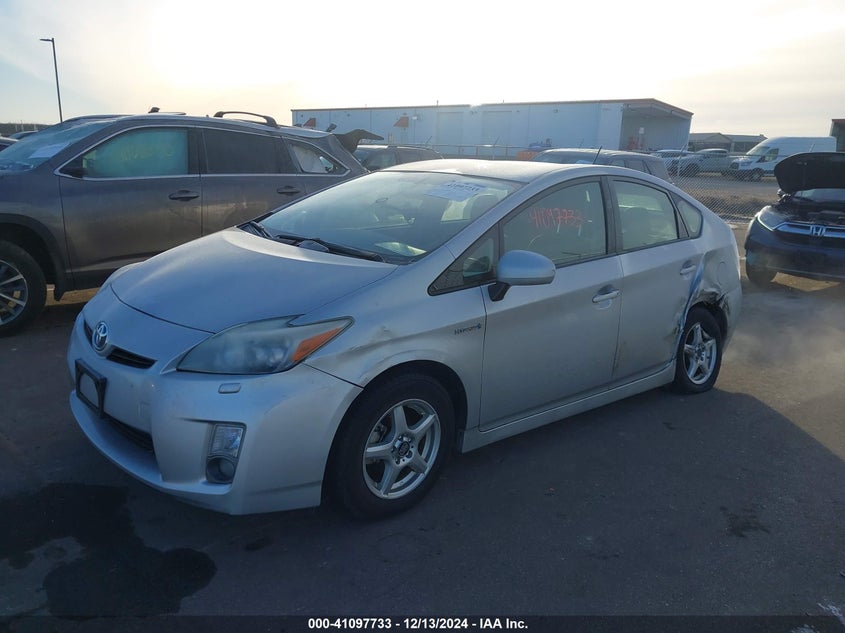2010 TOYOTA PRIUS VIN: JTDKN3DUXA5063149