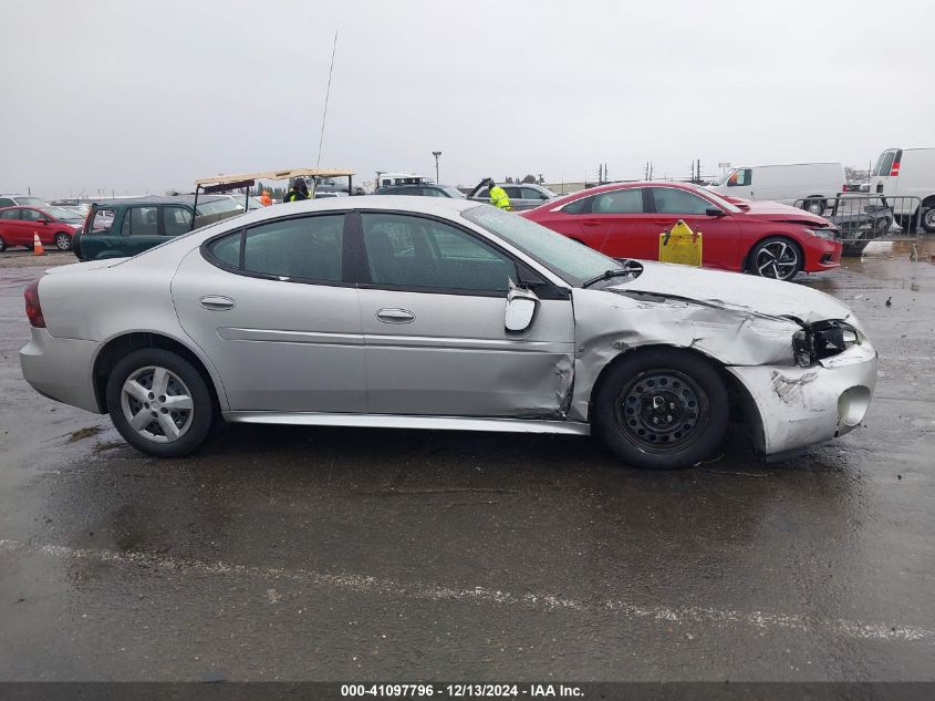 2006 Pontiac Grand Prix VIN: 2G2WP582461304197 Lot: 41097796