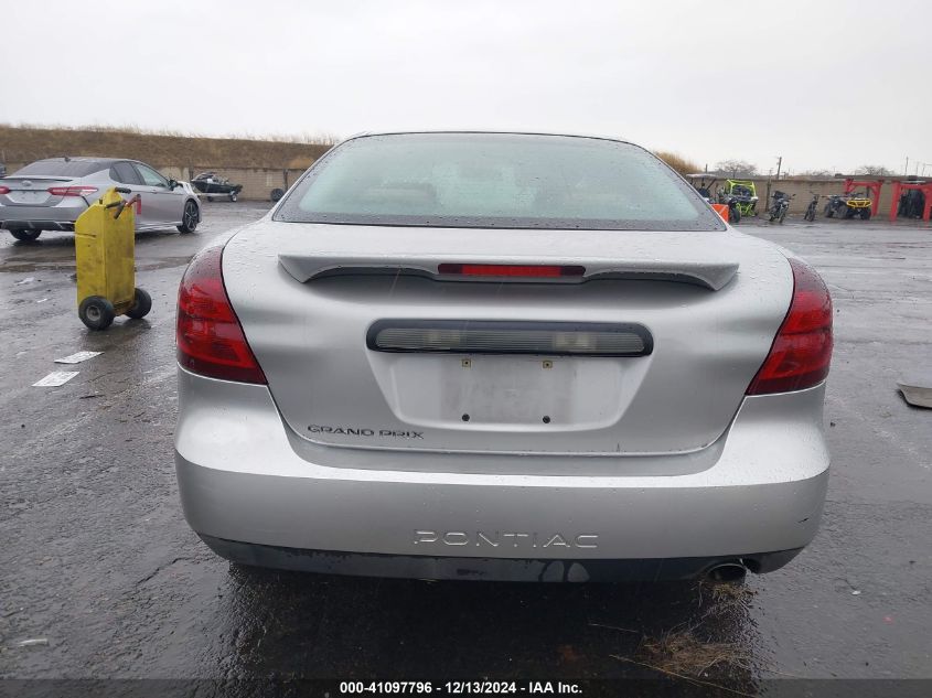 2006 PONTIAC GRAND PRIX VIN: 2G2WP582461304197