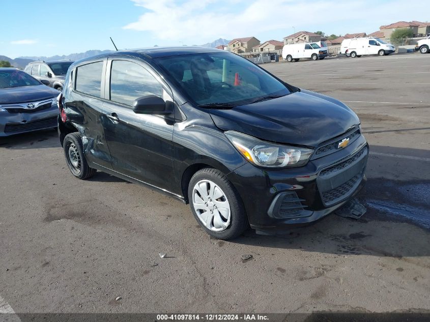 VIN KL8CB6SA0JC479576 2018 Chevrolet Spark, Ls Cvt no.1