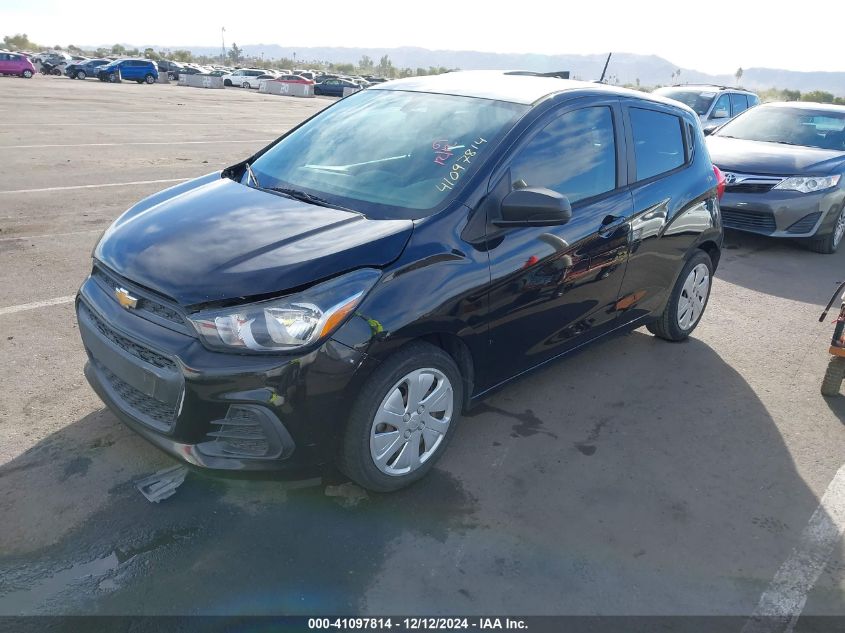 VIN KL8CB6SA0JC479576 2018 Chevrolet Spark, Ls Cvt no.2