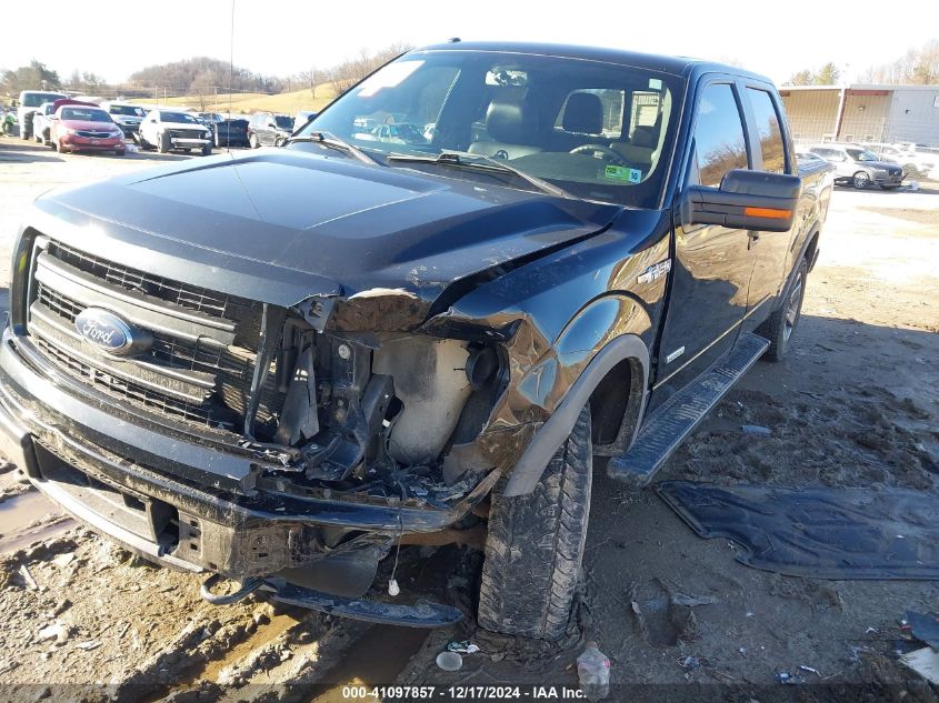 VIN 1FTFW1ET6EFA11669 2014 FORD F-150 no.2