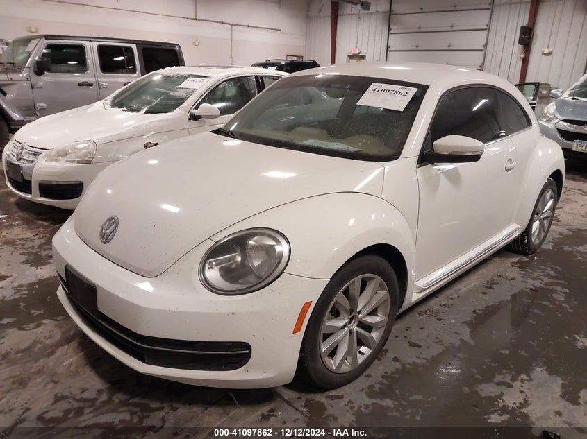 2013 VOLKSWAGEN BEETLE 2.0L TDI - 3VWJL7AT9DM611125