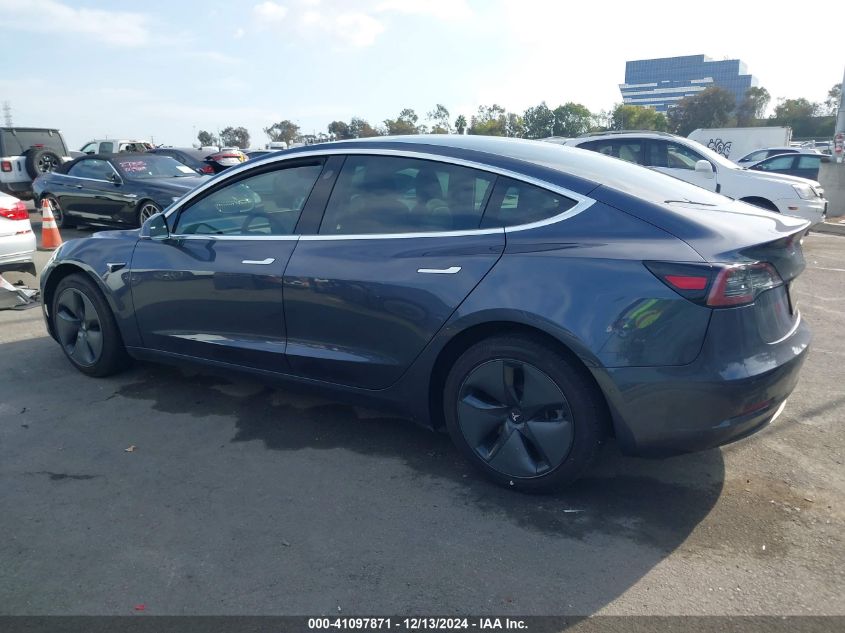 2020 Tesla Model 3 Standard Range Plus Rear-Wheel Drive/Standard Range Rear-Wheel Drive VIN: 5YJ3E1EAXLF745558 Lot: 41097871