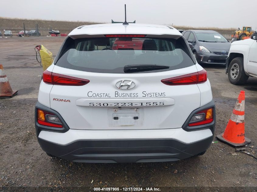 2020 Hyundai Kona Se VIN: KM8K12AA6LU579366 Lot: 41097905