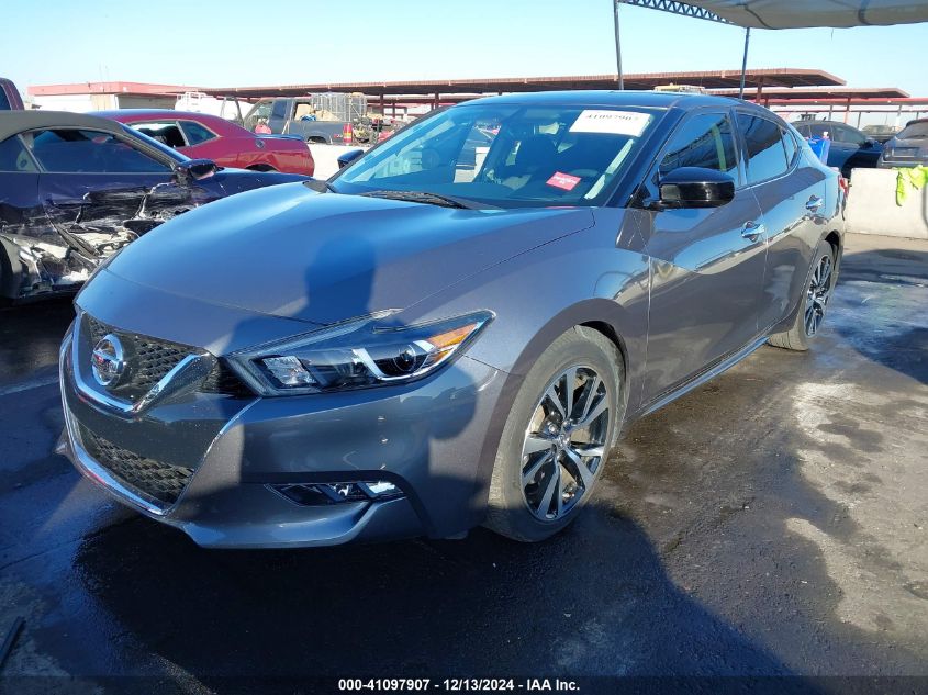 VIN 1N4AA6AP4JC403730 2018 Nissan Maxima, 3.5 S no.2