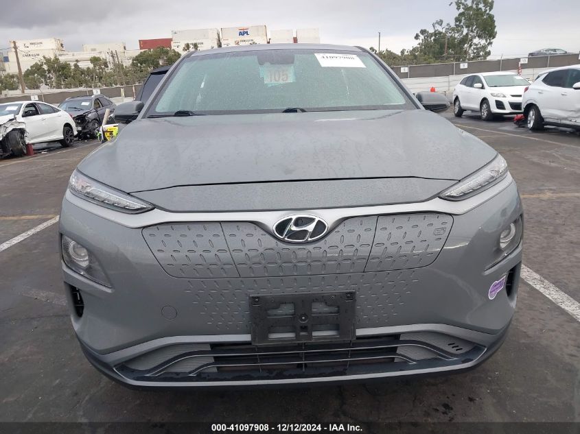 2019 Hyundai Kona Ev Limited VIN: KM8K33AG8KU047393 Lot: 41097908