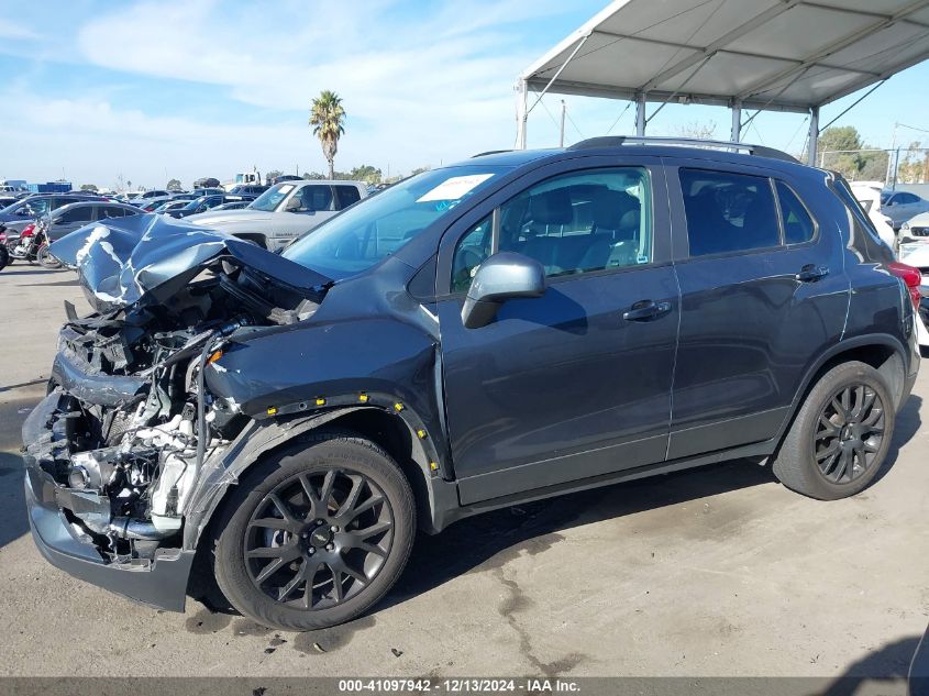 2022 Chevrolet Trax Awd Lt VIN: KL7CJPSM5NB546465 Lot: 41097942