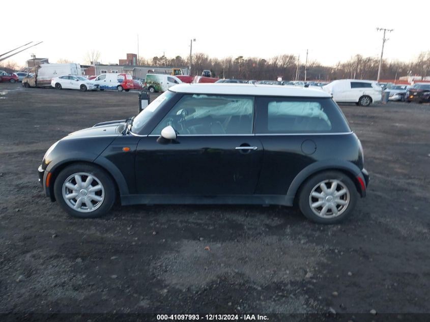 2004 Mini Cooper VIN: WMWRC33414TC51418 Lot: 41097993