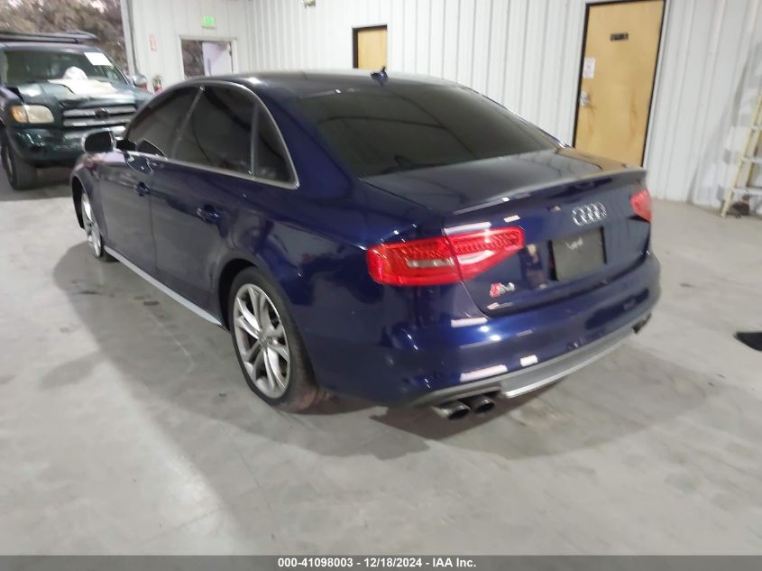 VIN WAUKGAFL7DA086111 2013 AUDI S4 no.3