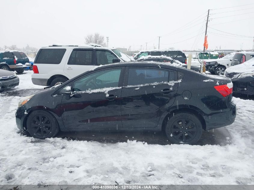 VIN KNADN4A31D6132235 2013 KIA Rio, EX no.14