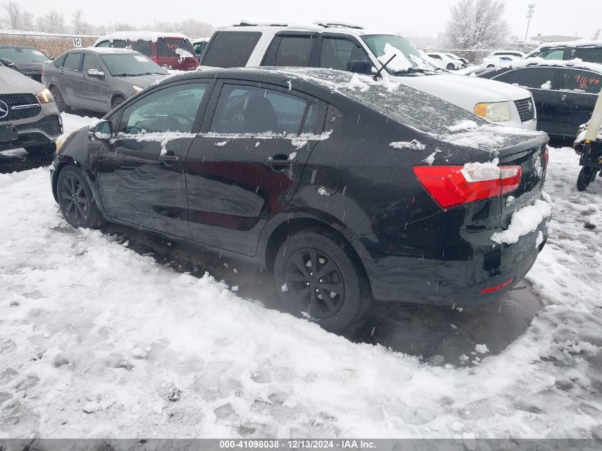 VIN KNADN4A31D6132235 2013 KIA Rio, EX no.3