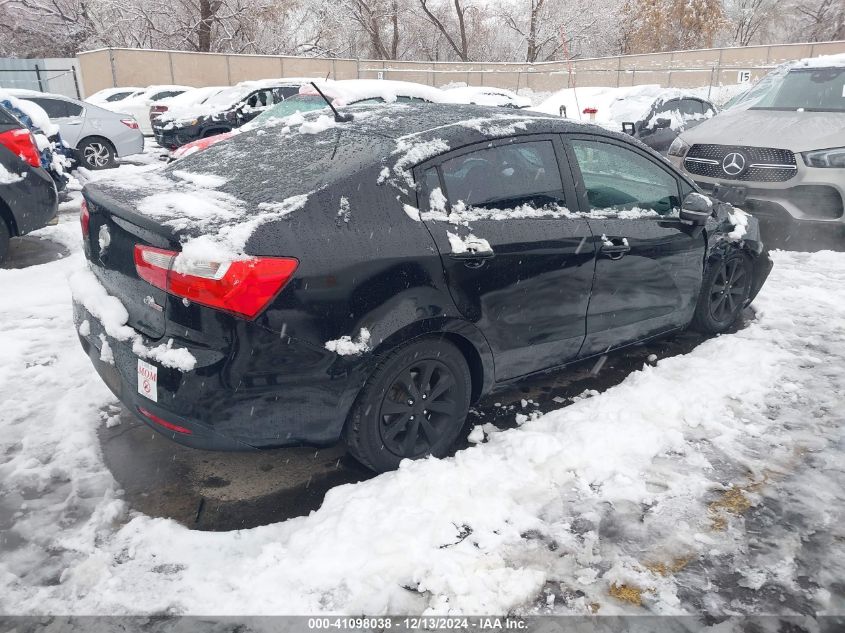 VIN KNADN4A31D6132235 2013 KIA Rio, EX no.4