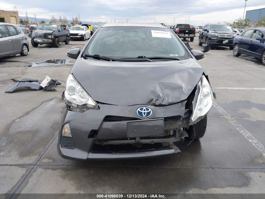 2013 Toyota Prius C Two VIN: JTDKDTB3XD1528408 Lot: 41098039